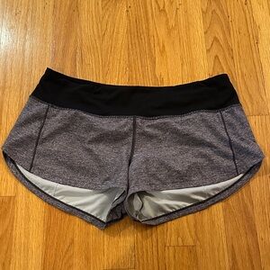 lululemon speed up low rise 2.5” shorts